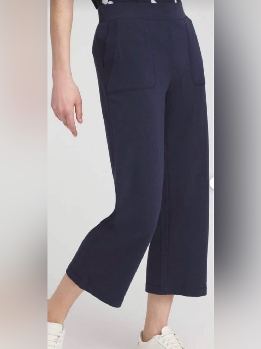 Zenergy by Chico’s Women's Navy Wide-Leg Pants size 2 Regular NWT